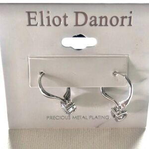 Eliot Danori Sterling Silver Stud Earrings Gift Box